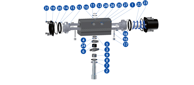 scotch yoke part list