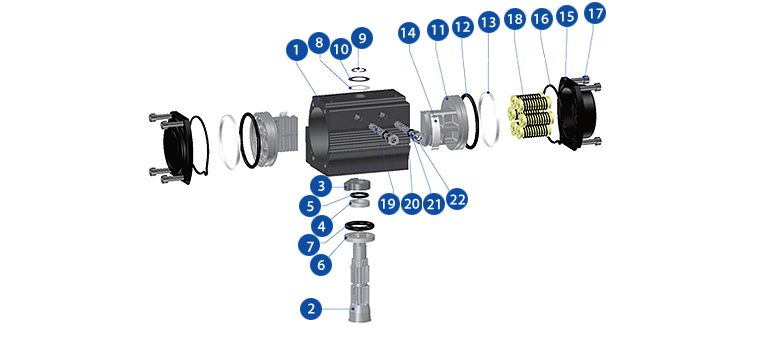rack pinion part list