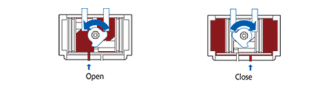 rack pinion double acting
